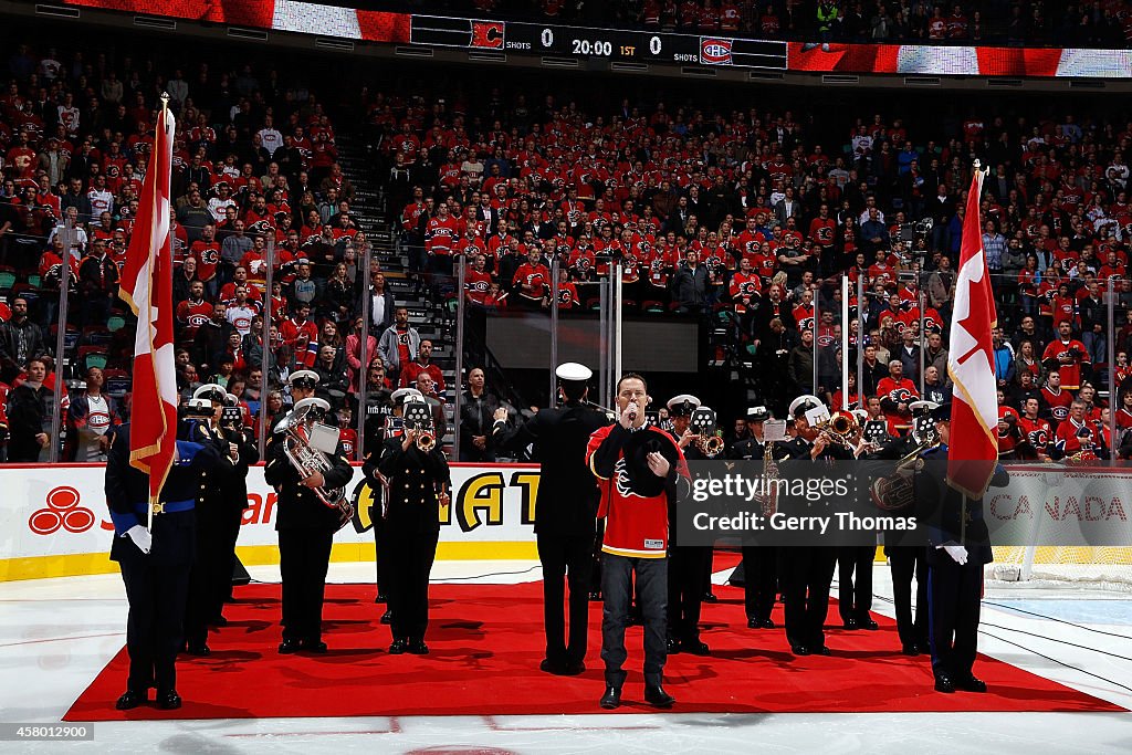 Montreal Canadiens v Calgary Flames