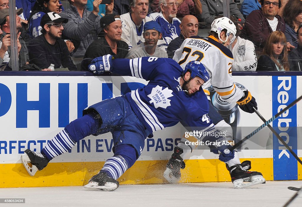 Buffalo Sabres v Toronto Maple Leafs