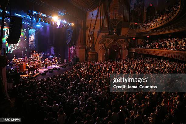 The Allman Brothers Band performs at The Beacon Theatre on October 28, 2014 in New York City.
