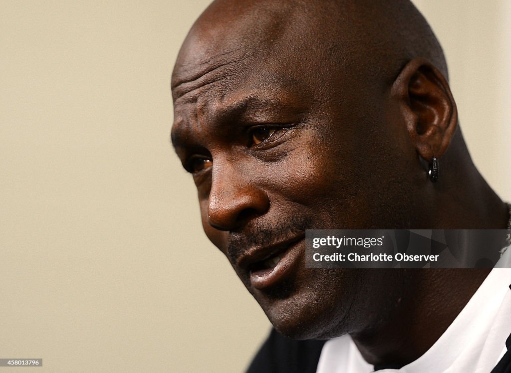 Charlotte Hornets owner Michael Jordan