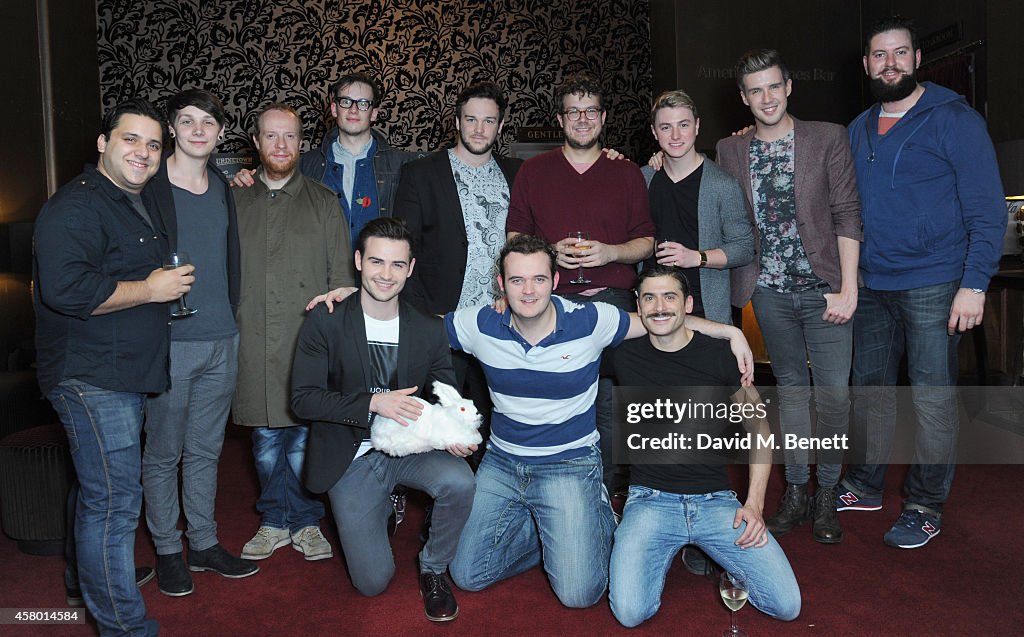 Collabro Visit The West End Production Of "Urinetown"