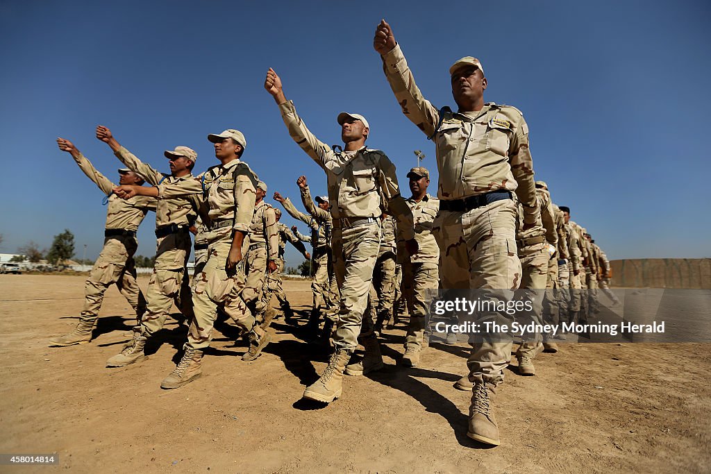 Army Recruits In Taji, Iraq