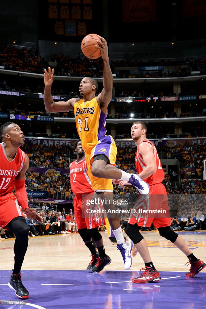 Houston Rockets v Los Angeles Lakers