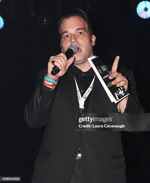 Sean-Patrick Hillman attends the 2nd Annual Black, White, & Red Gala To Benefit Rock & Rawhide at iHeartRadio Theater on October 28, 2014 in New York...