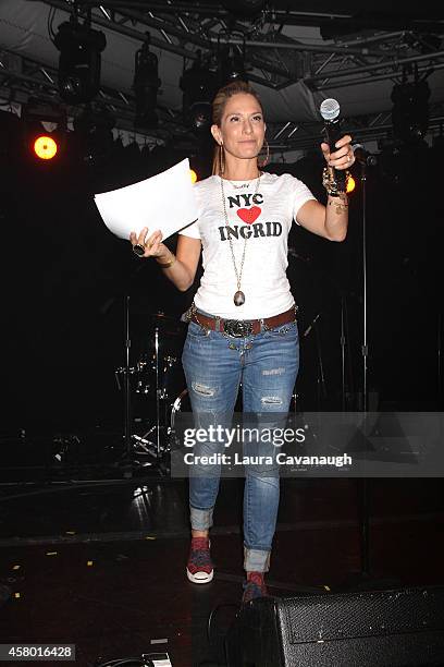 Cat Greenleaf attends the 2nd Annual Black, White, & Red Gala To Benefit Rock & Rawhide at iHeartRadio Theater on October 28, 2014 in New York City.