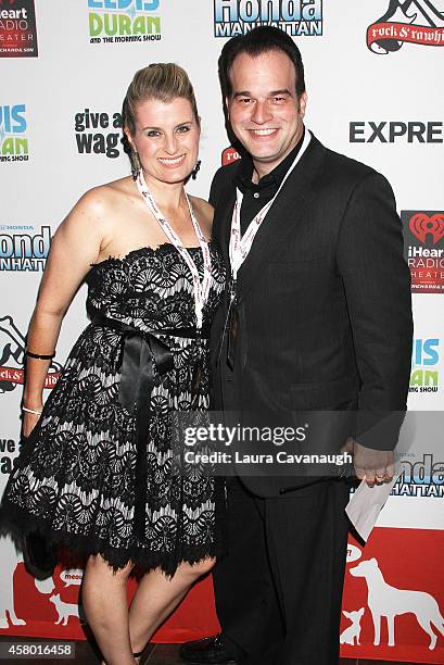 Kylie Edmond and Sean-Patrick Hillman attend the 2nd Annual Black, White, & Red Gala To Benefit Rock & Rawhide at iHeartRadio Theater on October 28,...