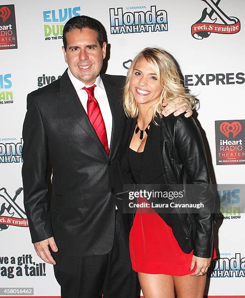 Skeery Jones and Carla Marie attend the 2nd Annual Black, White, & Red Gala To Benefit Rock & Rawhide at iHeartRadio Theater on October 28, 2014 in...