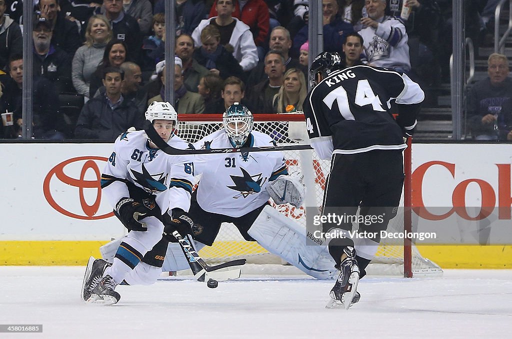 San Jose Sharks v Los Angeles Kings