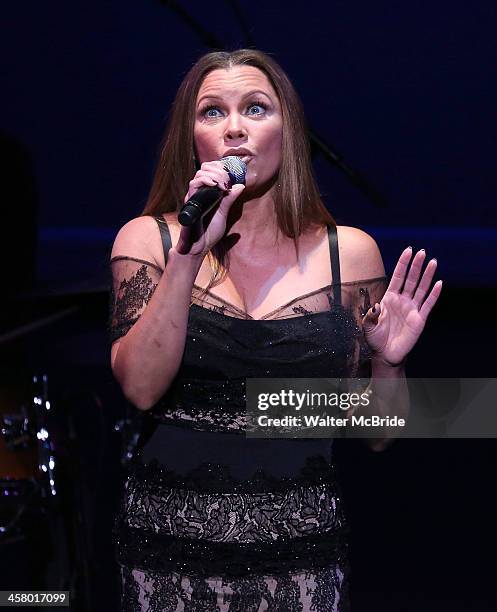 Vanessa Williams performs at the 22nd annual Oscar Hammerstein Award gala at The Hudson Theatre on December 9, 2013 in New York City.
