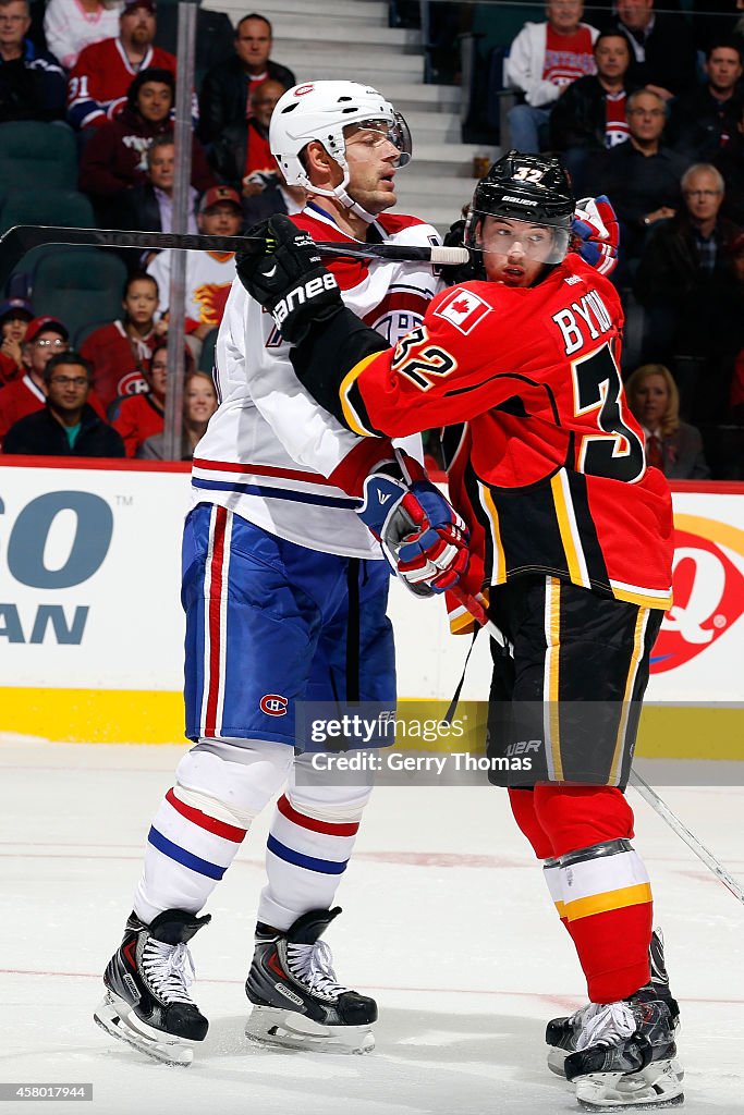 Montreal Canadiens v Calgary Flames