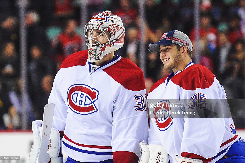 Montreal Canadiens v Calgary Flames