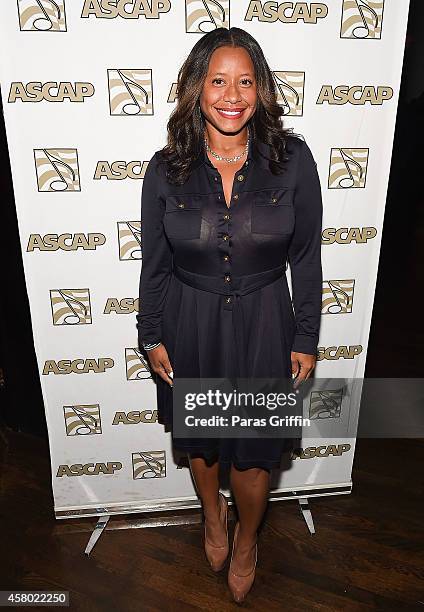 Omara S. Harris attends the ASCAP Rhythm And Soul Presents Women Behind The Music Atlanta Edition at Negril Village on October 28, 2014 in Atlanta,...