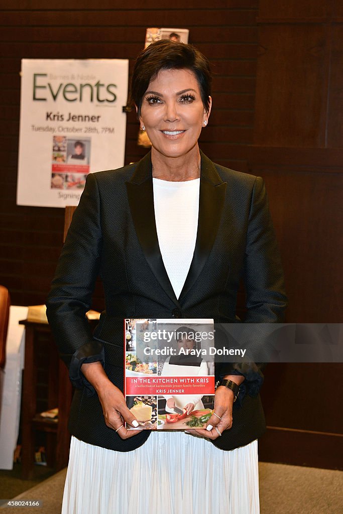 Kris Jenner Signs Copies Of Her New Book "In The Kitchen With Kris"