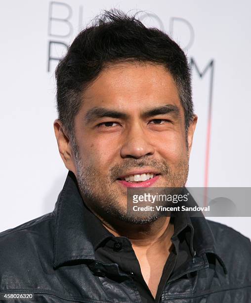 Director Francis dela Torre attends the Los Angeles Premiere of "Blood Ransom" at ArcLight Hollywood on October 28, 2014 in Hollywood, California.