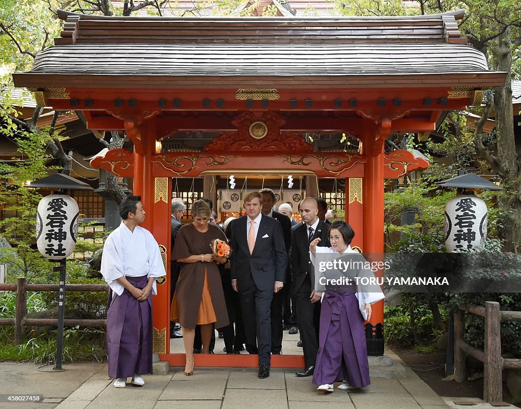 JAPAN-NETHERLANDS-DIPLOMACY-ROYALS