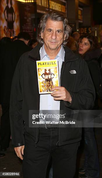 David Rockwell attends the first Broadway preview for 'Side Show' at the St. James Theatre on October 28, 2014 in New York City.