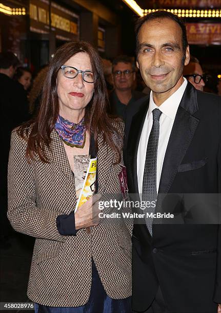 Taylor Negron attends the first Broadway preview for 'Side Show' at the St. James Theatre on October 28, 2014 in New York City.