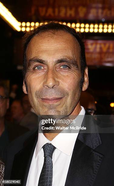 Taylor Negron attends the first Broadway preview for 'Side Show' at the St. James Theatre on October 28, 2014 in New York City.