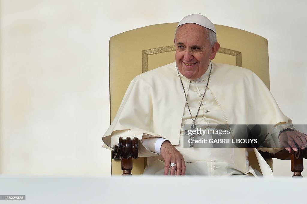 VATICAN-POPE-AUDIENCE