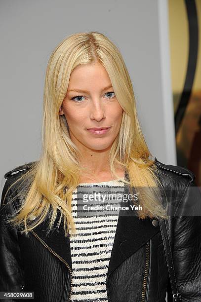 Amy Ruby attends Aelita Andre Exhibit Opening Night at Gallery 151 on October 28, 2014 in New York City.