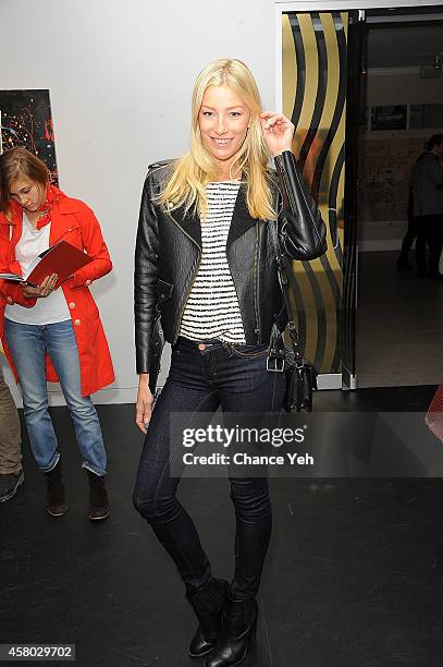 Amy Ruby attends Aelita Andre Exhibit Opening Night at Gallery 151 on October 28, 2014 in New York City.