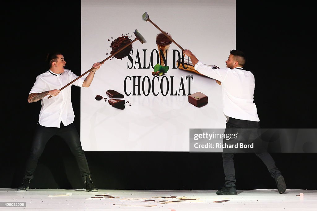 'Salon Du Chocolat - Chocolate Fair -' : 20th Anniversary At Porte de Versailles In Paris