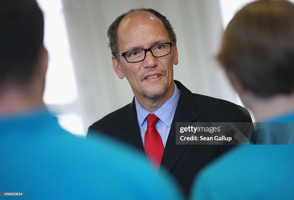 U.S. Labor Secretary Tom Perez Visits Siemens Training Center