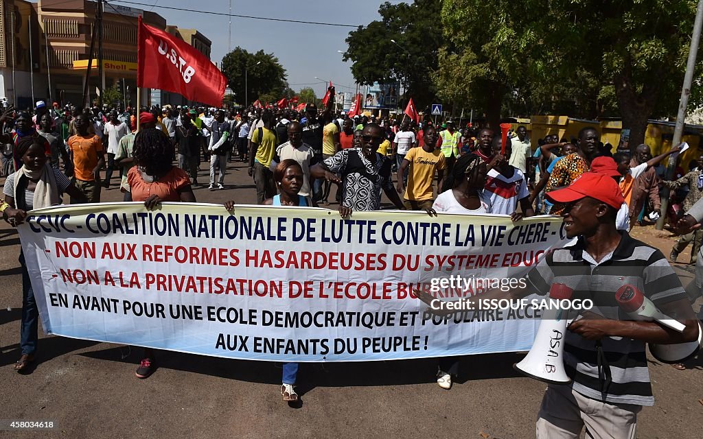 BURKINA-POLITICS-PROTEST