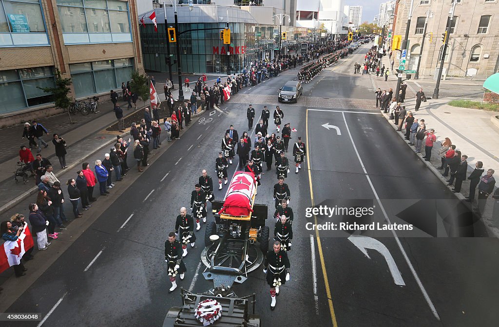 Funeral for Cpl. Nathan Cirillo