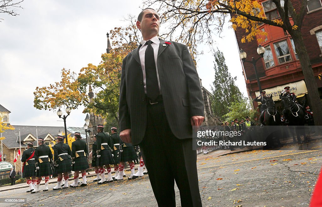 Funeral for Cpl. Nathan Cirillo