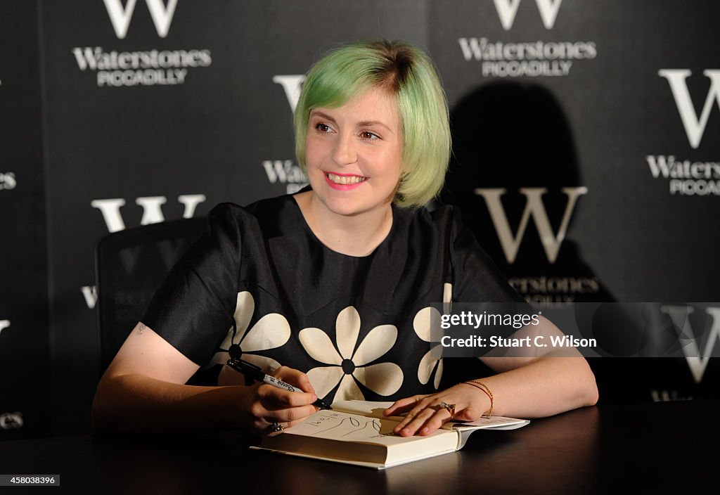 Lena Dunham - Book Signing