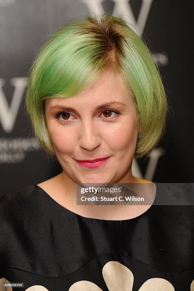 Lena Dunham - Book Signing