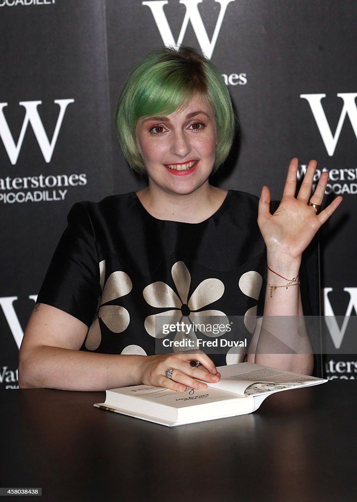 Lena Dunham Book Signing