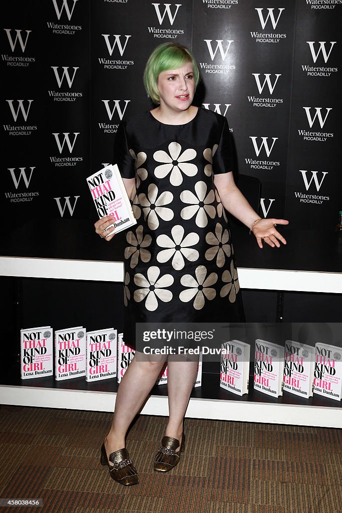 Lena Dunham Book Signing