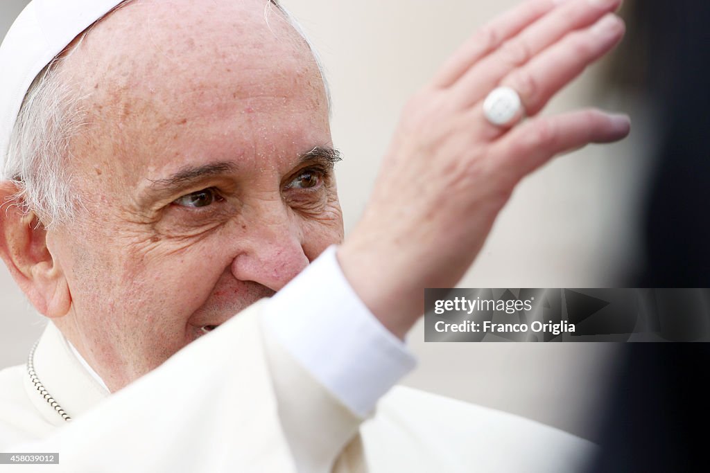 Pope Francis Holds His Weekly Vatican Audience