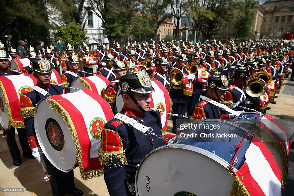 Prince Charles, Prince Of Wales And Camilla, Duchess Of Cornwall Visit Colombia - Day 2