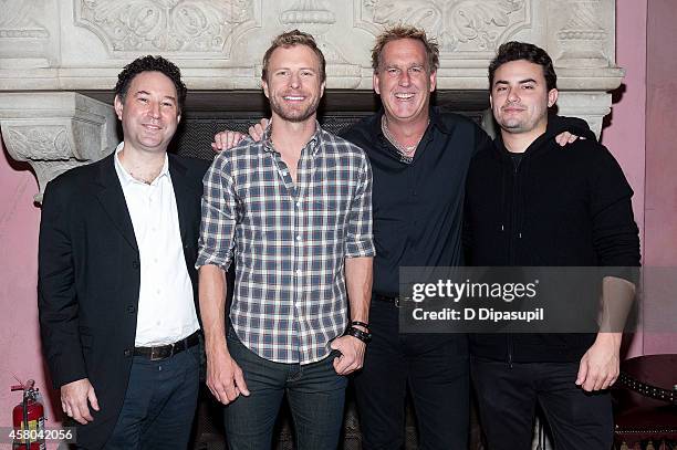 Alan Light, Dierks Bentley, Live Nation president of Country Touring Brian O'Connell, and Founders Entertainment co-founder and partner Jordan...