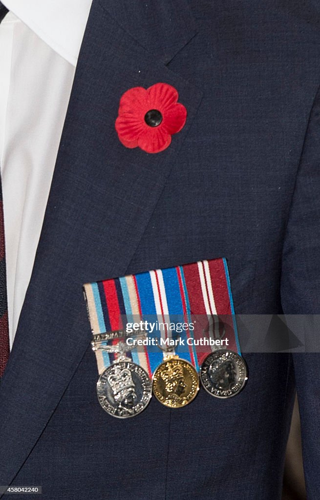 Prince Harry Attends The Service Of Remembrance And Re-Dedication For Members Of The Victoria Cross And George Cross Association