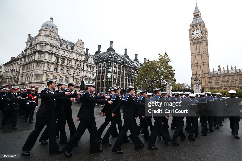 Royal Navy and Royal Marine Match To Parliament