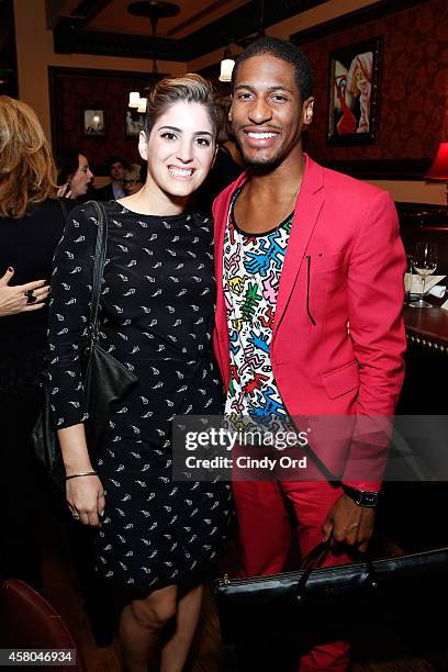 Suleika Jaouad and Musician Jonathan Batiste attends Gabrielle's Angel Foundation 5th Annual Medical Symposium and luncheon on October 29, 2014 in...