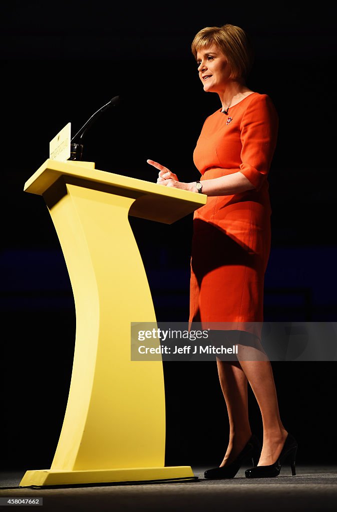 Nicola Sturgeon Starts Her Tour Of Scotland