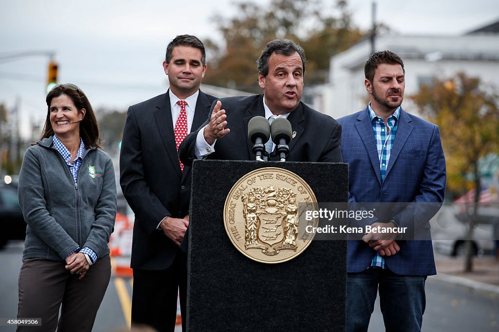 Gov. Chris Christie Marks Second Anniversary Of Hurricane Sandy