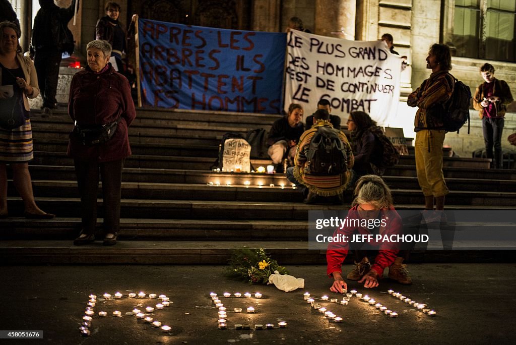 FRANCE-ENVIRONMENT-DAM-DEMO