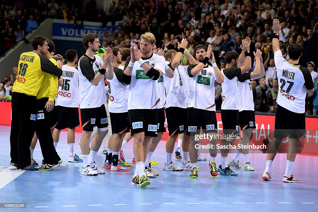 Germany v Finland - 2016 European Men's Handball Championship Qualifier