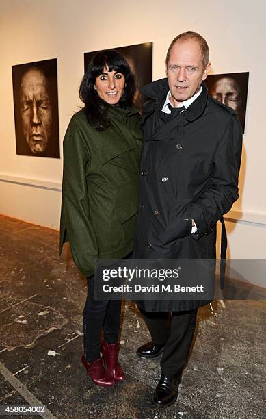 Serena Rees and Paul Simonon attend the Day of the Dead Festival, produced by the Mexican Embassy in the UK and supported by Jose Cuervo, at Oxo...