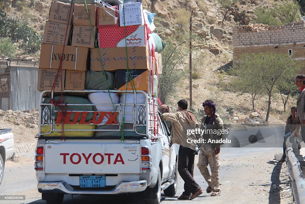 Houthi members seize Er-Radme district of Ibb