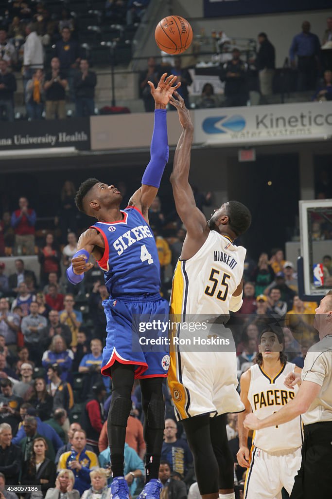 Philadelphia 76ers v Indiana Pacers