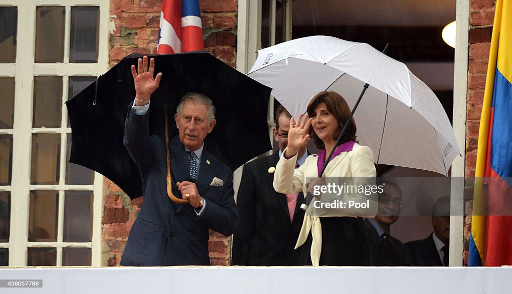 Prince Charles, Prince Of Wales And Camilla, Duchess Of Cornwall Visit Colombia - Day 2