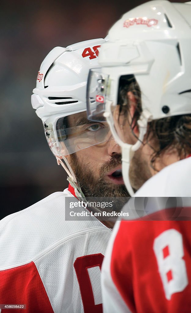 Detroit Red Wings v Philadelphia Flyers