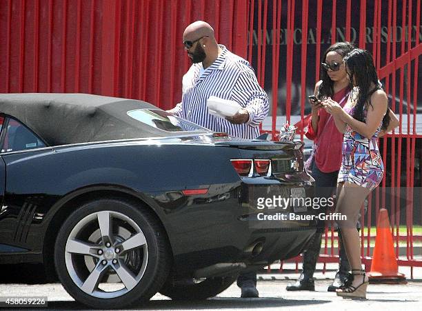 Marion "Suge" Knight is seen on April 30, 2012 in Los Angeles, California.